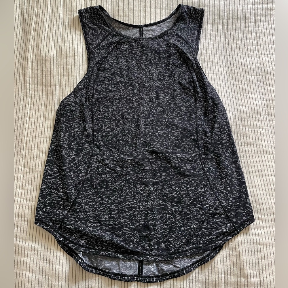 Lululemon Athletica Gray Tank Top Moisture-Wicking Athletic